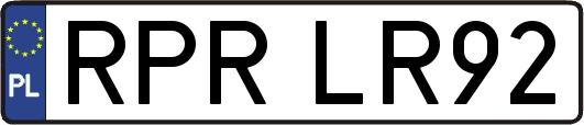 RPRLR92