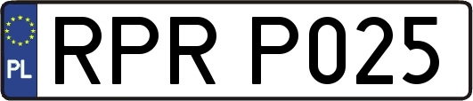 RPRP025