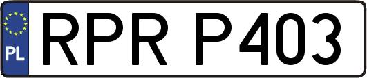 RPRP403