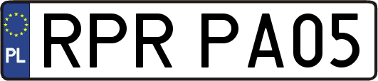 RPRPA05