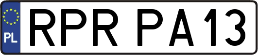 RPRPA13