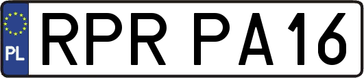 RPRPA16
