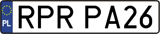 RPRPA26