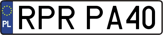 RPRPA40