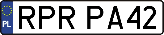 RPRPA42