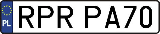 RPRPA70
