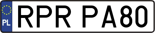 RPRPA80