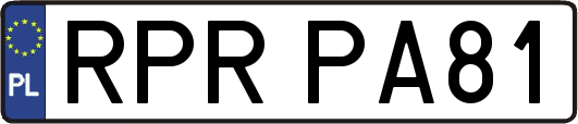 RPRPA81