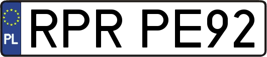 RPRPE92