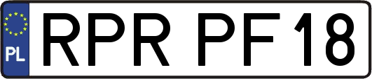 RPRPF18