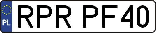 RPRPF40