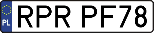 RPRPF78