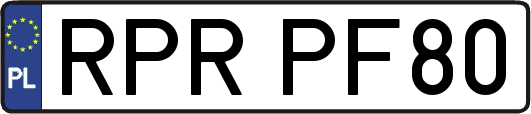 RPRPF80