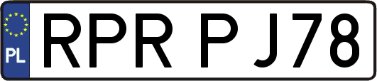 RPRPJ78
