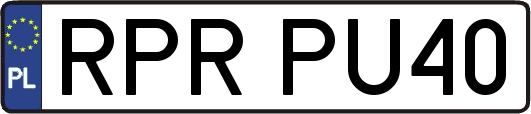 RPRPU40