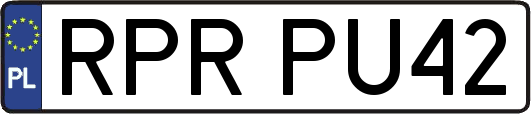 RPRPU42