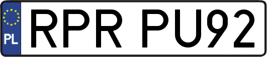RPRPU92