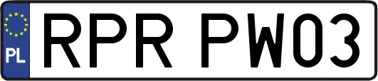 RPRPW03
