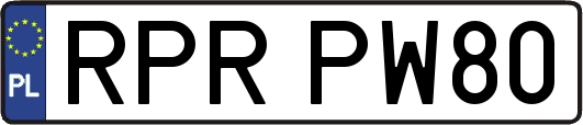 RPRPW80