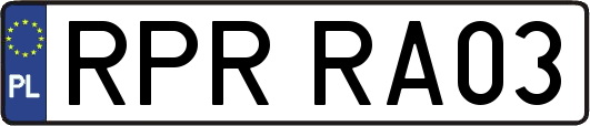 RPRRA03