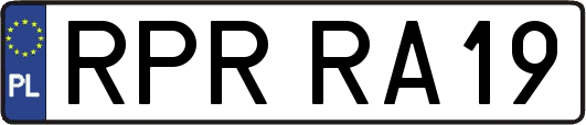 RPRRA19