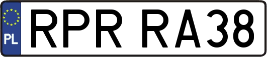 RPRRA38