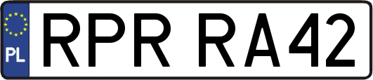 RPRRA42