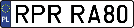RPRRA80