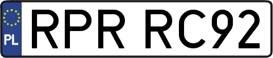 RPRRC92