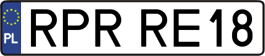RPRRE18