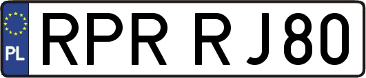 RPRRJ80