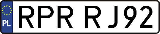 RPRRJ92