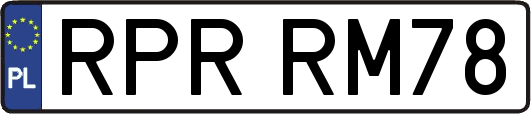 RPRRM78