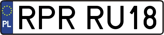 RPRRU18
