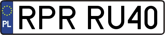 RPRRU40