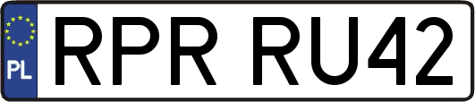 RPRRU42