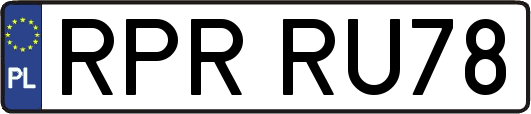 RPRRU78