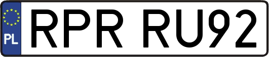 RPRRU92