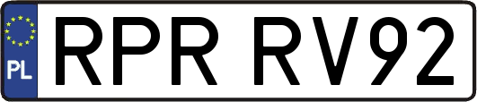 RPRRV92