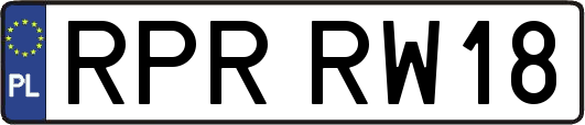 RPRRW18