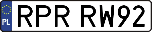 RPRRW92