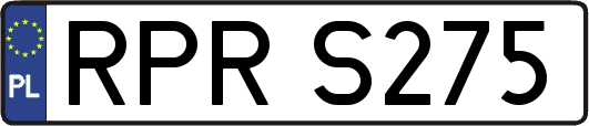 RPRS275