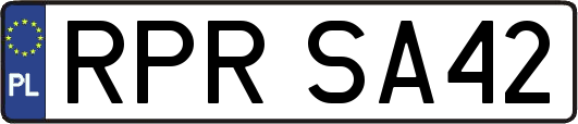 RPRSA42
