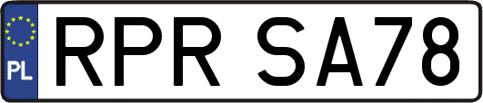 RPRSA78