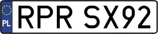 RPRSX92