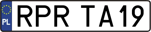 RPRTA19