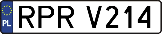 RPRV214