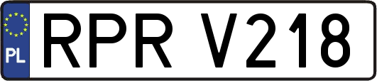 RPRV218