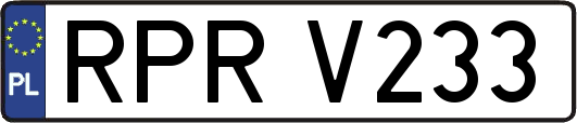 RPRV233