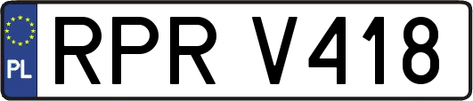 RPRV418